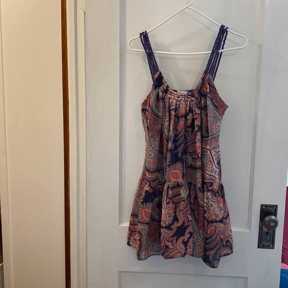 SUBOO 'Kasbah' Multi Color Floral Paisley Cover up - Picture 4 of 7